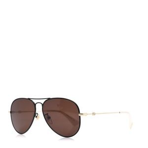 NWOT Gucci Unisex Pilot Sunglasses
